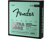 Fender 4250L Ultracore Nickel Plated Steel Bullet End 9-42 3-Pack Fender 4250L Ultracore Nickel Plated Steel Bullet End 9-42 3-Pack